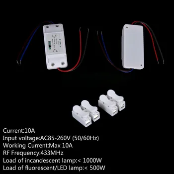 

220V 1Gang APP Wifi Light Switch Wireless Remote Domotica Smart Home Lamps Control Relay Module For Alexa