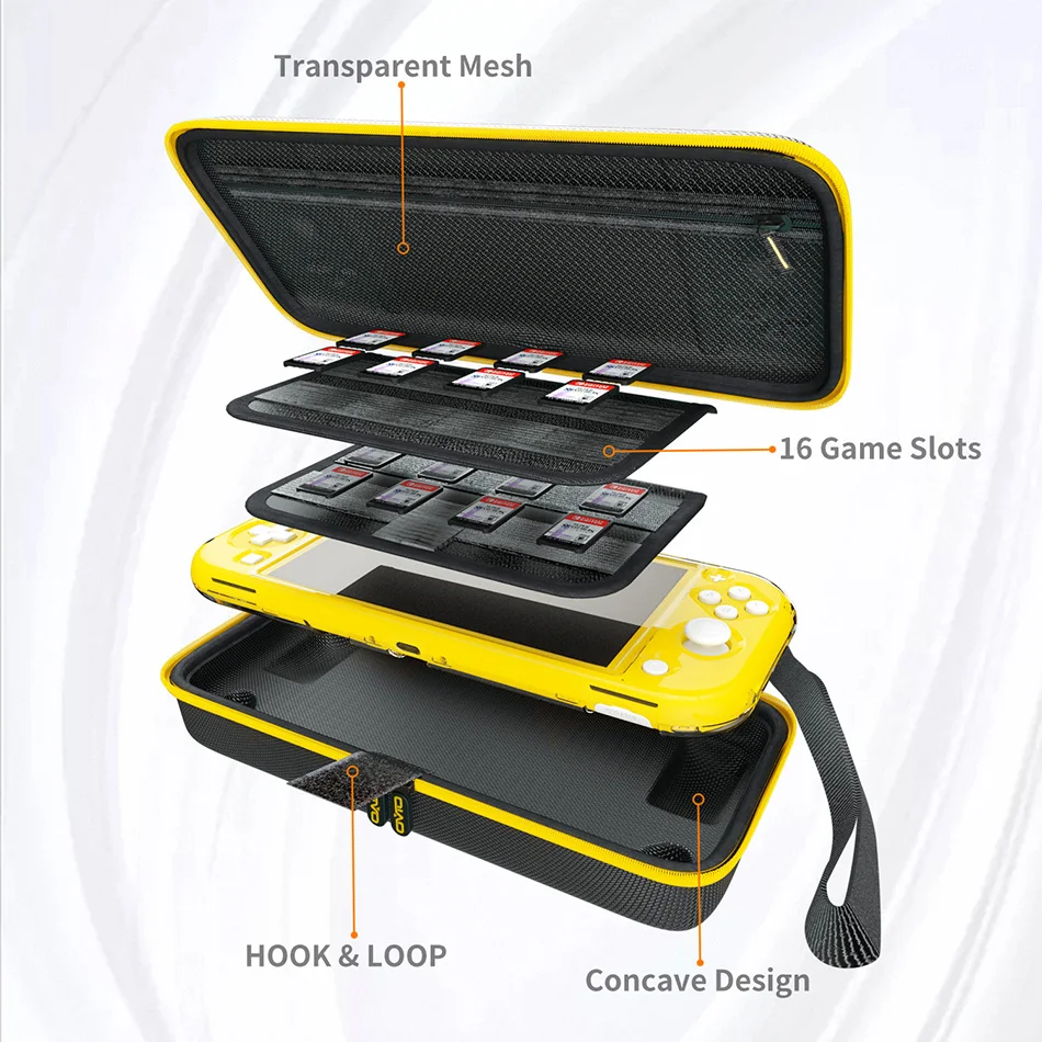 Переносная сумка для хранения OIVO Switch Lite защитный чехол ударопрочная жесткая