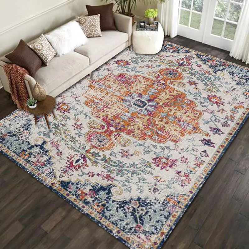 Carpet Bohemian-Style Rugs Floor-Mats Bedroom-Decoration Living-Room Washable Anti-Slip Carpet Bohemian-Style Rugs Floor-Mats Bedroom-Decoration Living-Room Washable Anti-Slip