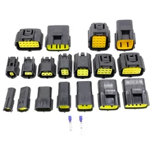 1 комплект AMP Denso 1,8 мм-(1/2/3/4/6/8/10/12/16Pin) серии разъем водонепроницаемый электрический провод разъем кислородный датчик Автомобильный разъем