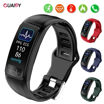 

ECG PPG Smart Watch Sports Bracelet Heart Rate Monitoring Reminder Women Men Bluetooth For Xiaomi Redmi 8A iPhone XS Universal