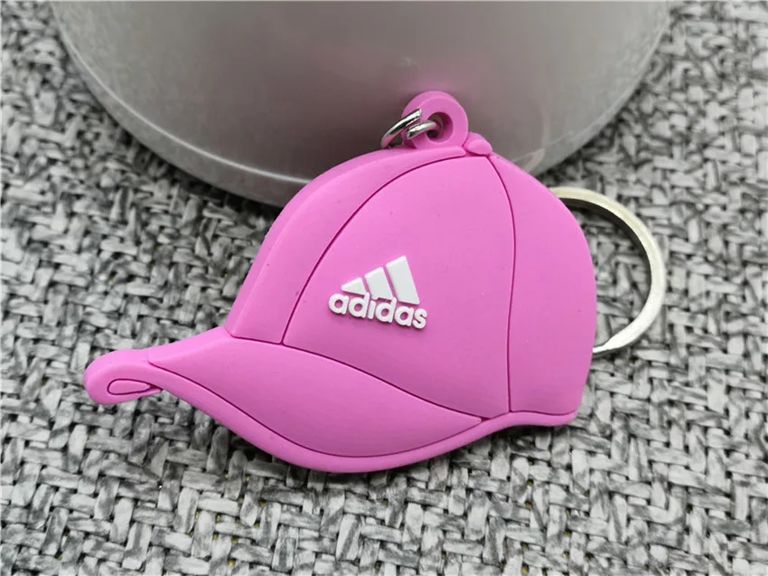 Мини силиконовый милый брелок для ключей Adidases в форме кепки, брелок для женщин, мужчин и детей, подарок для ключей, баскетбольные кроссовки Porte Clef