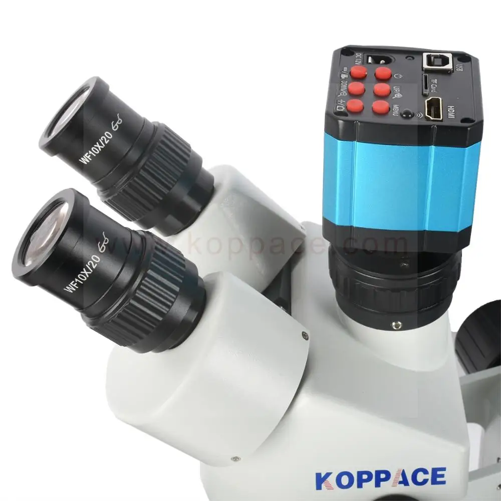 KOPPACE 3.5X-90X, 21 миллион пикселей, HDMI HD промышленный микроскоп, промышленный электронный микроскоп, мобильный телефон ремонт микроскоп