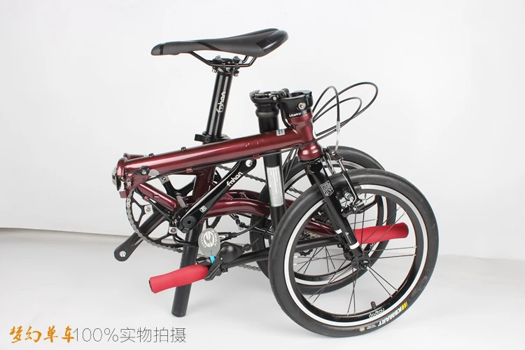 Fnhon FCG1609 складной велосипед 16 дюймов Minivelo CR-MO сталь V тормоз 9 скоростей городской Commuter велосипед для Shimano Shift ретро досуг BMX