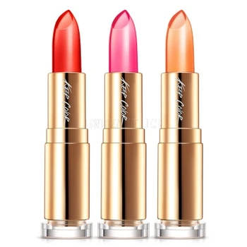 

50Pcs/Lot moisture charm color waterproof jelly lipstick long Lasting moisturizing lip gloss not fade lip care lips