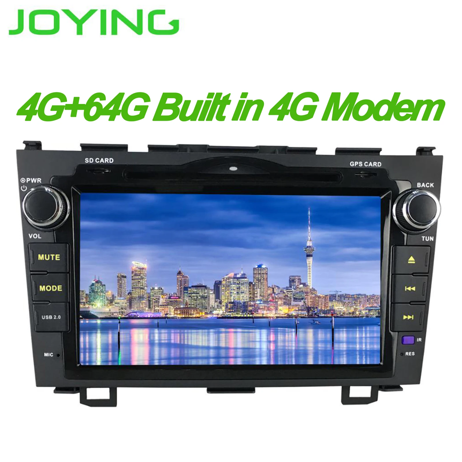 JOYING новейший 2din автомобильный радиоприемник HD 8 дюймов сенсорный ЖК экран Android 1 4