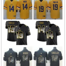 Все сшитые мужские wo Мужские Молодежные Дети Миннесота Adam Stefon Diggs 14 Kirk Cousins 8 jersey chielen
