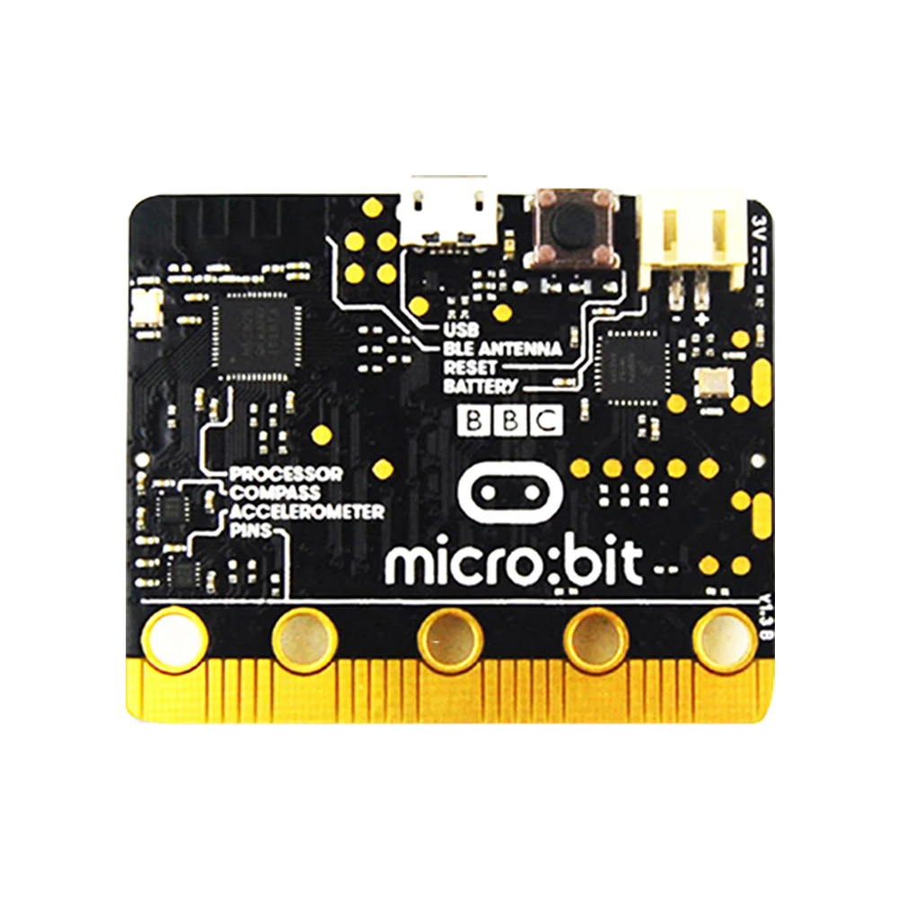 BBC Micro: бит стартовый набор с микро: битная разделочная доска, микробитная доска чехол и зажимы аллигатора, используемые для обучения DIY начинающих