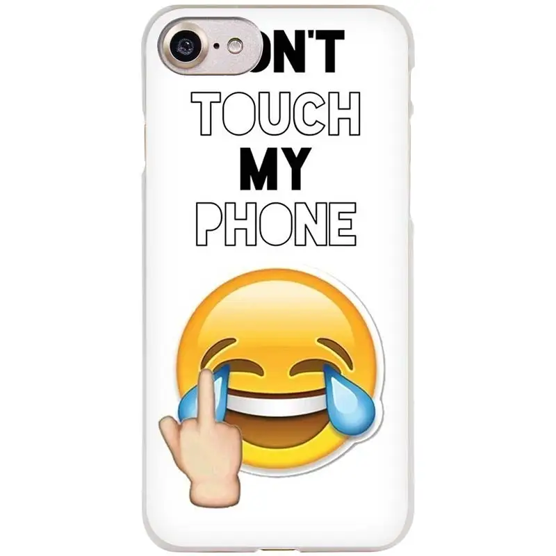 Цвет: желтый KETAOTAO не трогайте мой чехол для телефона s для iPhone 4S 5C SE 5S 6 6S 7 8 Plus XR XS Max чехол кристально чистый мягкий TPU чехол s - Цвет: Цвет: желтый
