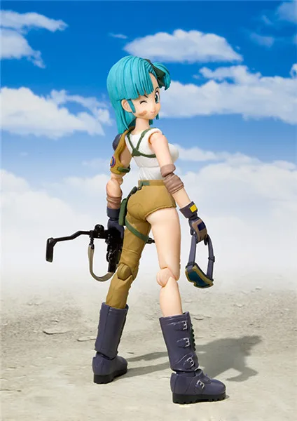 Подвижная фигурка из аниме Dragon Ball Z Bulma Joints 13 5 см ПВХ игрушки коллекционные