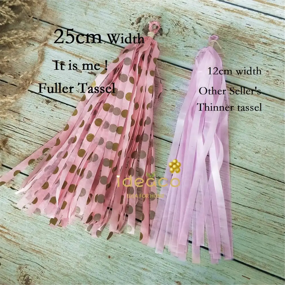 Tissue Paper Fringe Tassel Garland Wedding Party Baby ShowerDecor Photo  Backdrop