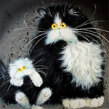 Chat Amis Tissu 100/% coton imprimé matériau Cadeau Nouveauté Quilting Kitty Chaton