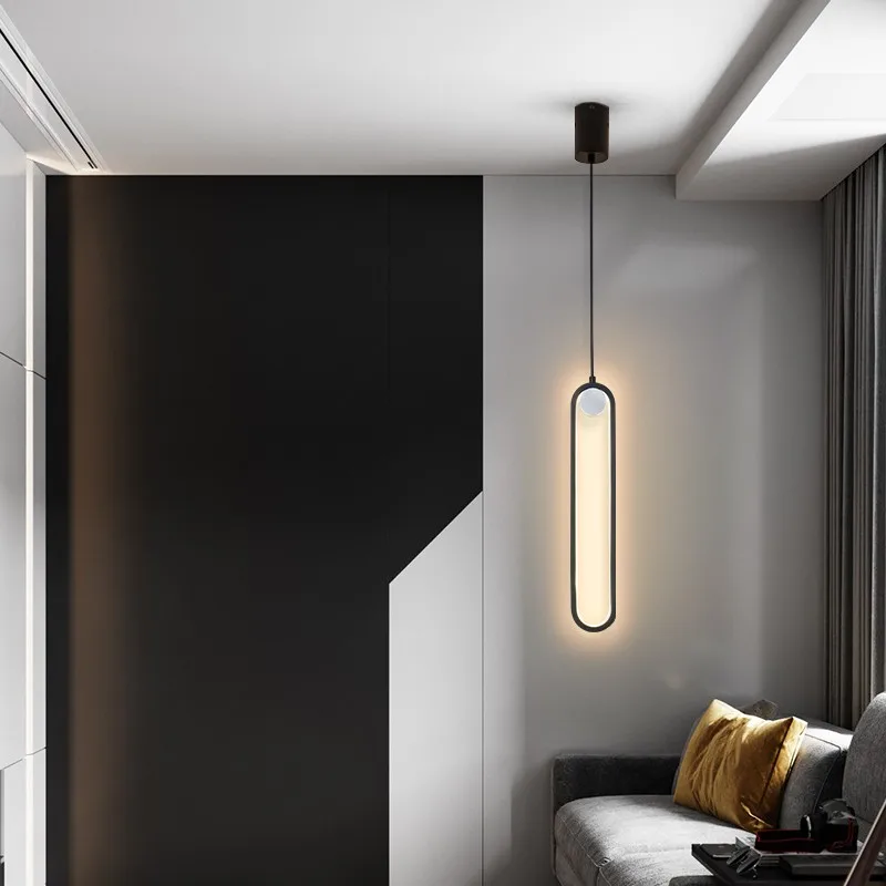 

Loft Modern pendant lamp Nordic Wind Restaurant Bar Bedroom led Lamp Personality Decoration Cafe Single Head pendant lights