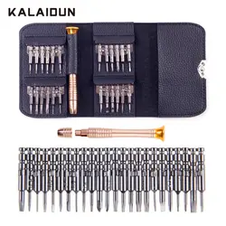 Kalaidun Отвёртки набор 25 в 1 Torx Отвёртки Ремонт набор инструментов для iphone телефона Планшеты ПК по всему миру хранения ручной инструмент