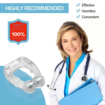 

Portable Silicone Anti-snoring Device Mini Anti Snoring Nose Clip Sleep Noise Guard Sleeping Aid Apnea Guard Night Device Case
