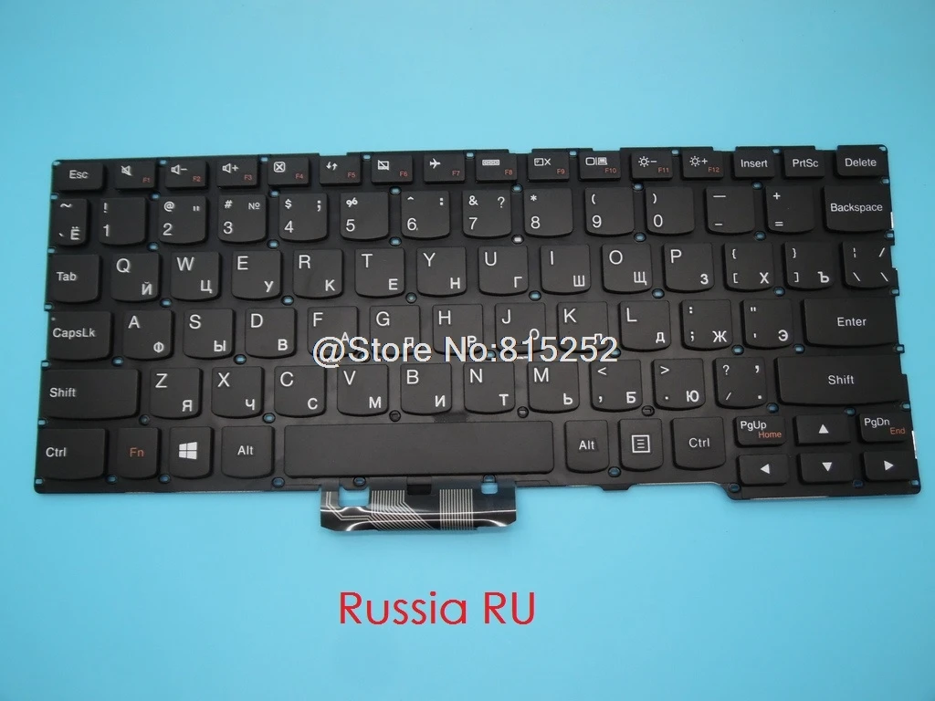 Клавиатура для ноутбука Lenovo YOGA 2 11 Великобритания Россия RU 25214392 25214422 25214451 9Z.N9ZST.A0R