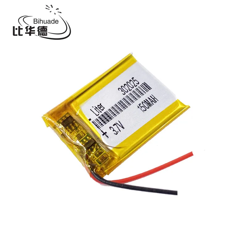 3.7V 150mAh 30 Lithium Polymer Li-Po li ion Rechargeable Battery cells For Mp3 MP4 MP5 GPS PSP mobile bluetooth