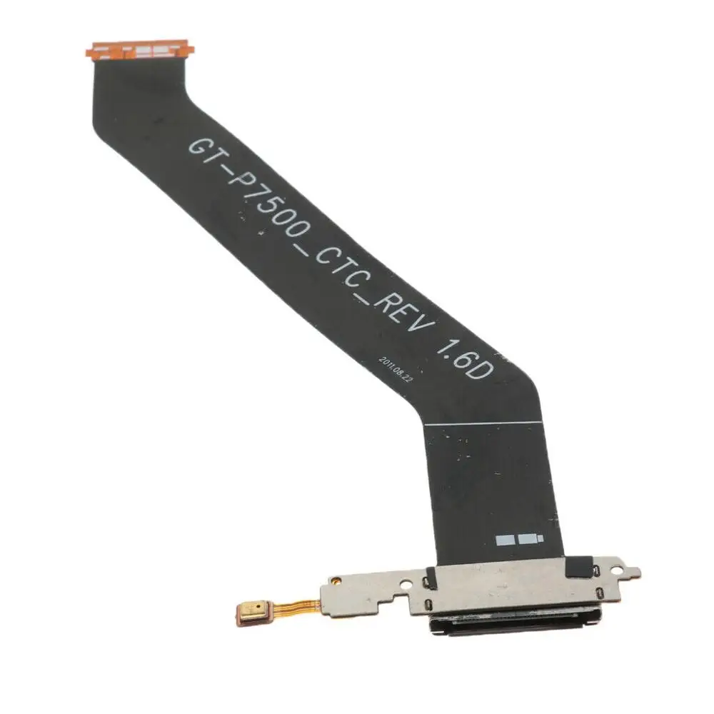 

For Samsung Galaxy Tab 10.1 GT-P7500 P7510 Charging Flex Cable Repair Part Charger Port Dock Connector With Microphone V1.6D