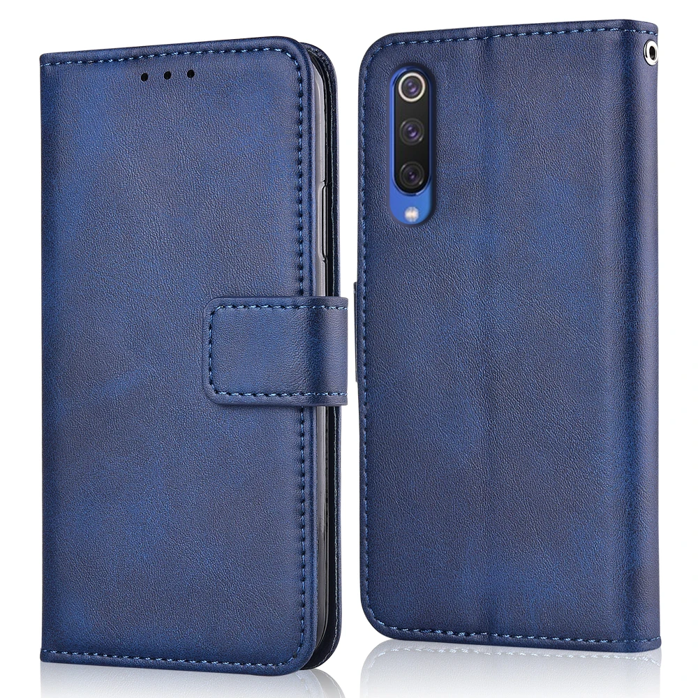 Кожаный чехол-бумажник с откидной крышкой для Xiaomi mi 9 Lite, чехол для mi 9 lite, задняя крышка для Xiaomi mi 9 Lite