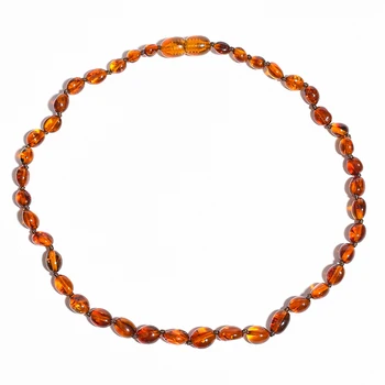 

Natural amber/bean wax baby/baby necklace multi-chain chain long chain 35CM