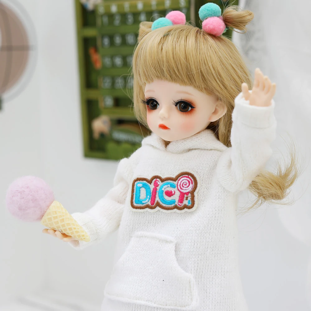 1/6Bjd кукла 30 см подарки для девочки 18 суставов кукла с одеждой DIY кукла лучшие подарки на год ручной работы игрушка косметика