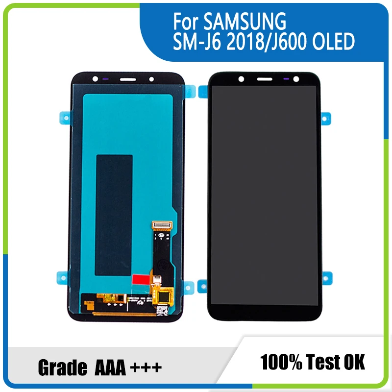 Original For Samsung Galaxy J6 + Plus 2018 J610 SM-J610F LCD Display for J600 J600F J600Y touch Screen | Мобильные телефоны и