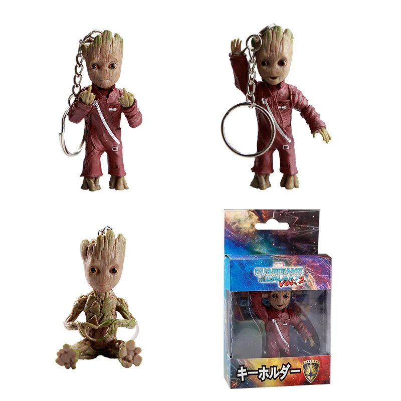 Galaxy Guard 2 Shuren Baby Groot брелок гаражный комплект подвеска Groot украшение в штучной упаковке модель