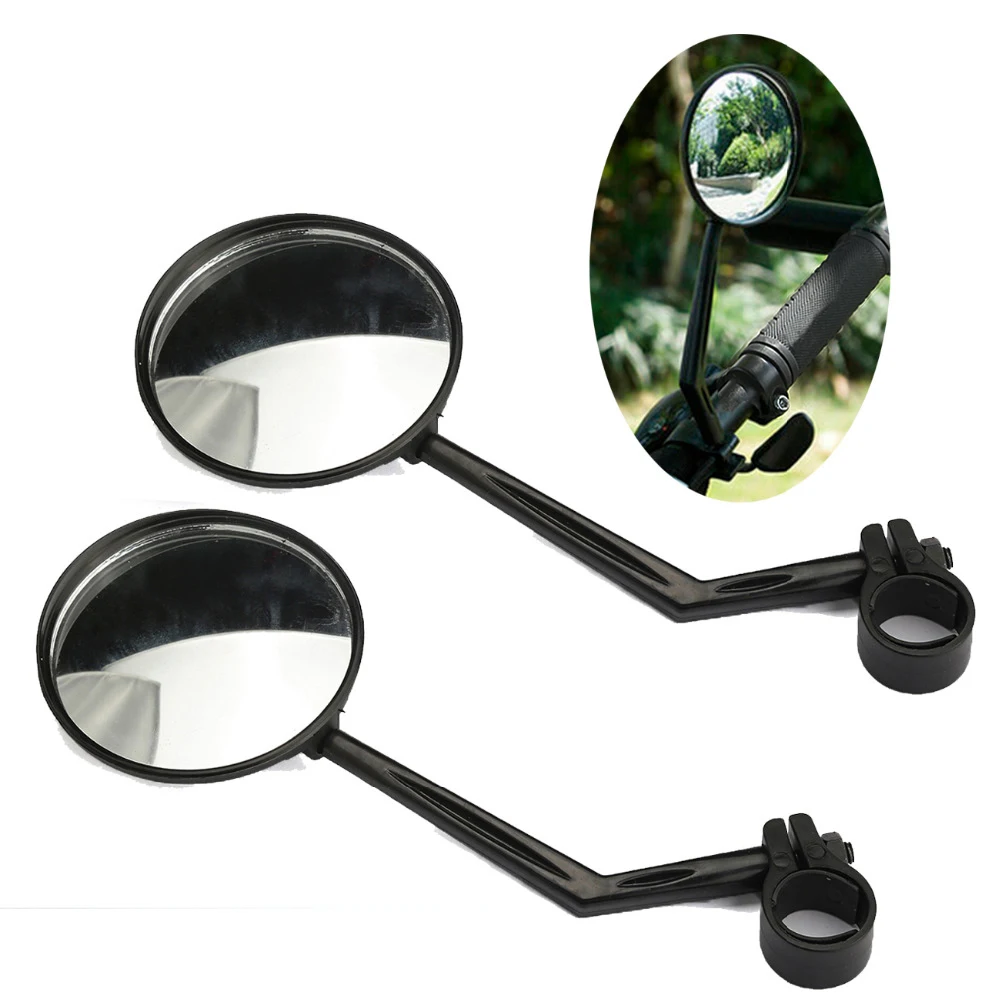 Велосипед руль зеркало портативный полезные гибкие заднего стекла аксессуары
