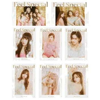 

14pcs/set TWICE Mini Album Custom Card Stickers Fashion Crystal Sticky Photocards Bus Card Stickers
