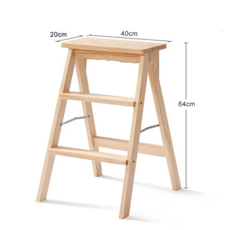 Number 19 Скамейка ottoman tabrete Cocina Ванная комната для пожилых людей Escalera Plegable Echelle Bois лестница Merdiven стул Escaleta шаг табурет - Color: Number 19