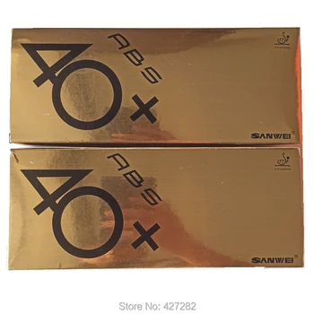 

Original sanwei 40+ 3stars new material ABS table tennis balls good for training ping pong game