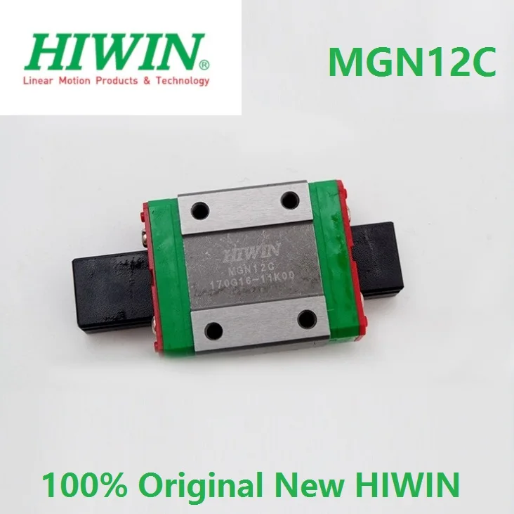 100% оригинальный HIWIN новый MGN12C линейный блок каретки для линейной направляющей