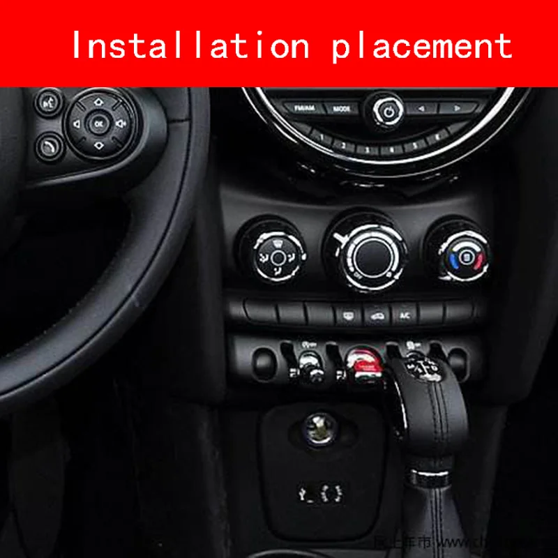 For MINI F55 F56 car QI wireless charger phone charger center console charging phone holder intetior accessories