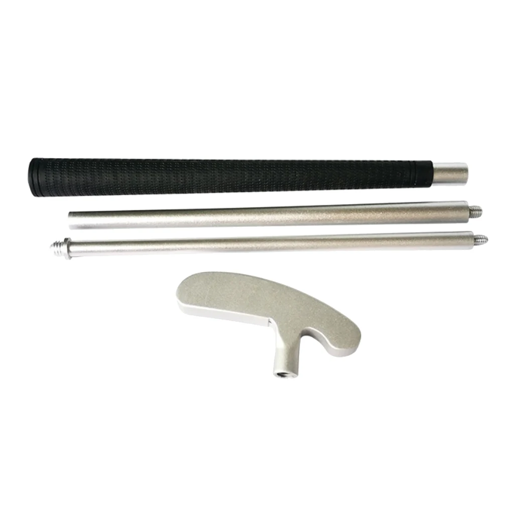 

3-Section Collapsible Golf Putter - 35 inches, Nonskid Rubber Grip, Double Way, Suitable for Both Right Handed & Left Handed
