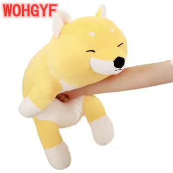

45/60 Cute Fat Shiba Inu Dog Plush Toy Stuffed Soft Kawaii Animal Cartoon Pillow Lovely Gift for Kids Baby Children Good Quality