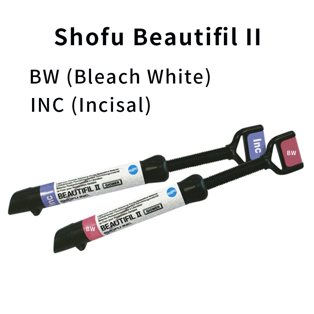 Bleach White Resin Dental Composite Bw Inc Incisal 4.5g Syringe Light