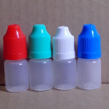 

2500pcs E Liquid Plastic Bottles 5ml PE Dropper Bottle with Childproof Cap Soft PE Empty Bottle Fast Shipping