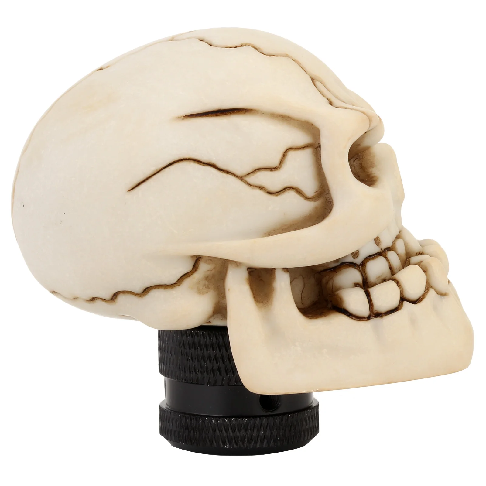 NEVERLAND Universal Auto Manual Gear Shift Knob Wicked Carved Pomo Palanca Cambio Skull Shifter Lever Transmission