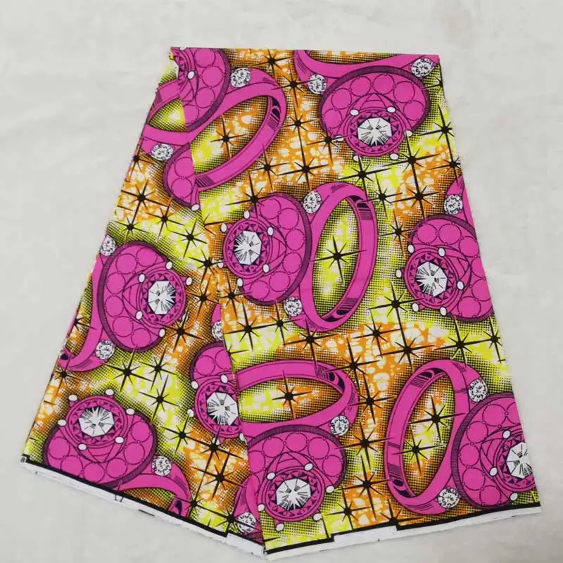 Ankara Fabric High Quality Veritable Wax Print Printing 100% Cotton African Real Dutch For Dress DF02 | Дом и сад