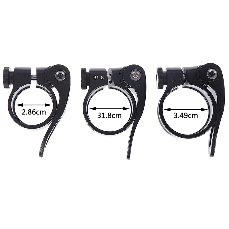 Сплав MTB велосипед BMX велосипед сиденье зажим алюминия Quick Release Plate Горный Дорожный Fixed Шестерни зажим стойки сиденья велосипеда 28,6/31,8/34,9 мм