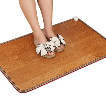 

NJ,Electric Heating Pad Warmer Foot Mat Feet Warmers Heater Carpet Thermostat Warming Tools Winter Home Office