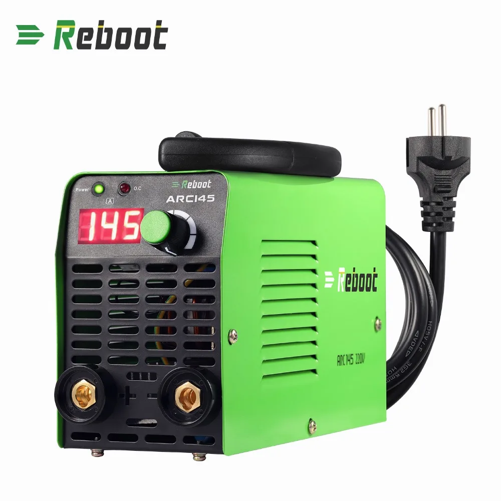 Equipo de soldadura de arco 145A AC 220V MMA Mini 1/16 ~ 1/8