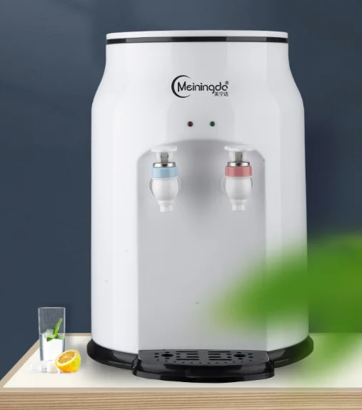 Desktop refrigeration heating home dormitory students desktop office vertical small water dispenser J03