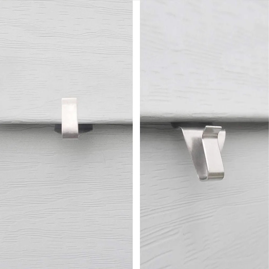No-Hole Needed Vinyl Siding Hanger Hooks, 20 Pack Heavy Duty Vinyl Siding Clips for Outdoor Decorations Hanging