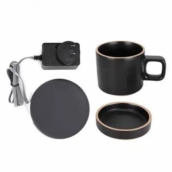 

Wireless Cup Heater Intelligent Thermostatic Tablemat Heating Coaster Mat Electric Hot Tea Makers Desktop Hot Milk Heater