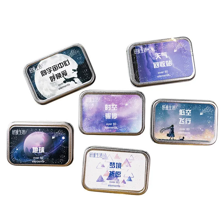 60Pcs/Pack Star Yan series sticker For Kids DIY Diary Scrapbooking Photo Albums