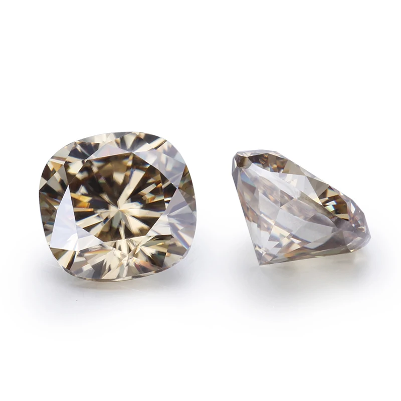 Супер белый, Овальной Огранки 6*8 мм Тест Положительный 1.2ct VVS Moissanite бисера ювелирные изделия драгоценный камень