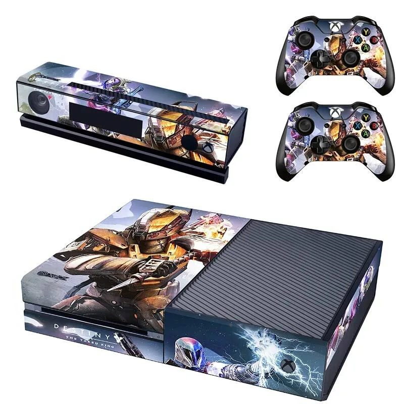 DXTM0047 Destiny 2 Стикеры s для xbox one из винила и кожи Стикеры наклейки для домашнего декора для xbox one консоль игровой Кинект-два контроллера - Цвет: DXTM0047