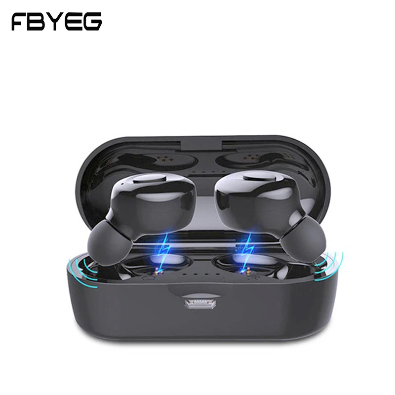 FBYEG tws беспроводные bluetooth наушники спортивные шумоподавление стерео