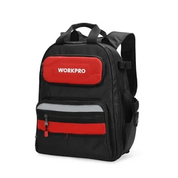 WORKPRO mochila organizadora multifunción para hombre y mujer, bolsa de herramientas impermeable, nueva
